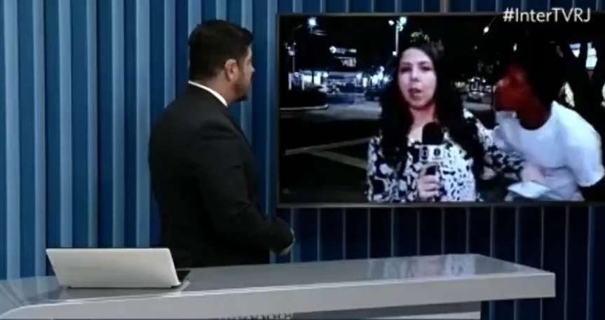 Repórter da TV Globo é assediada ao vivo e desabafa: 'Sensação horrível
