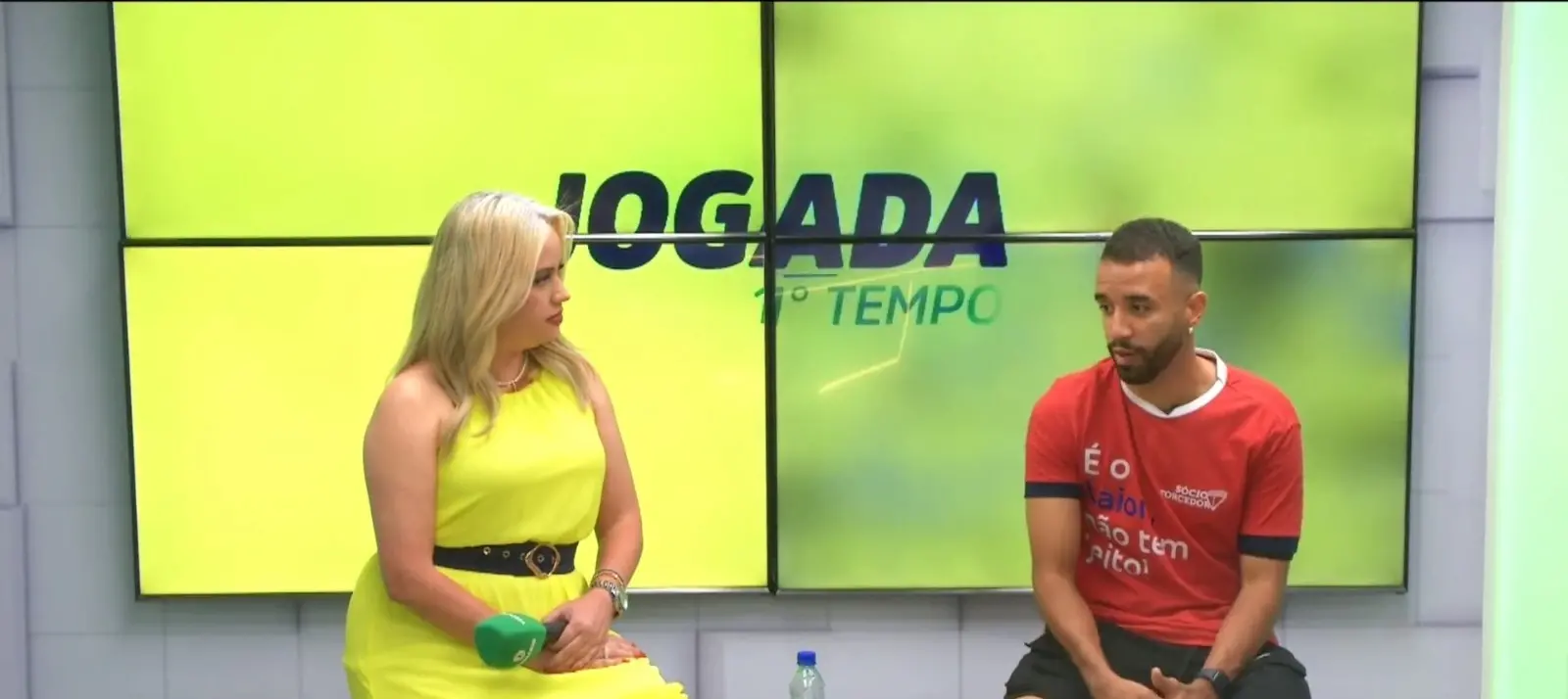 Caio Alexandre em entrevista ao Jogada 1º Tempo