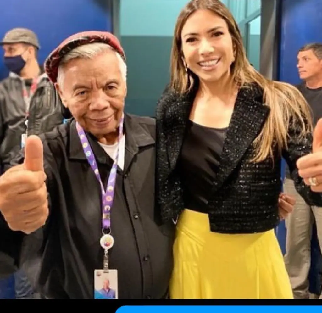 roque ao lado de patricia abravanel