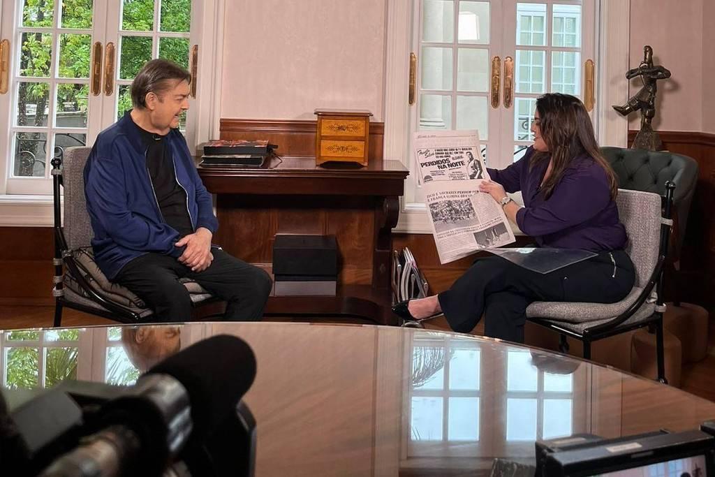 faustão e fabiola reipert