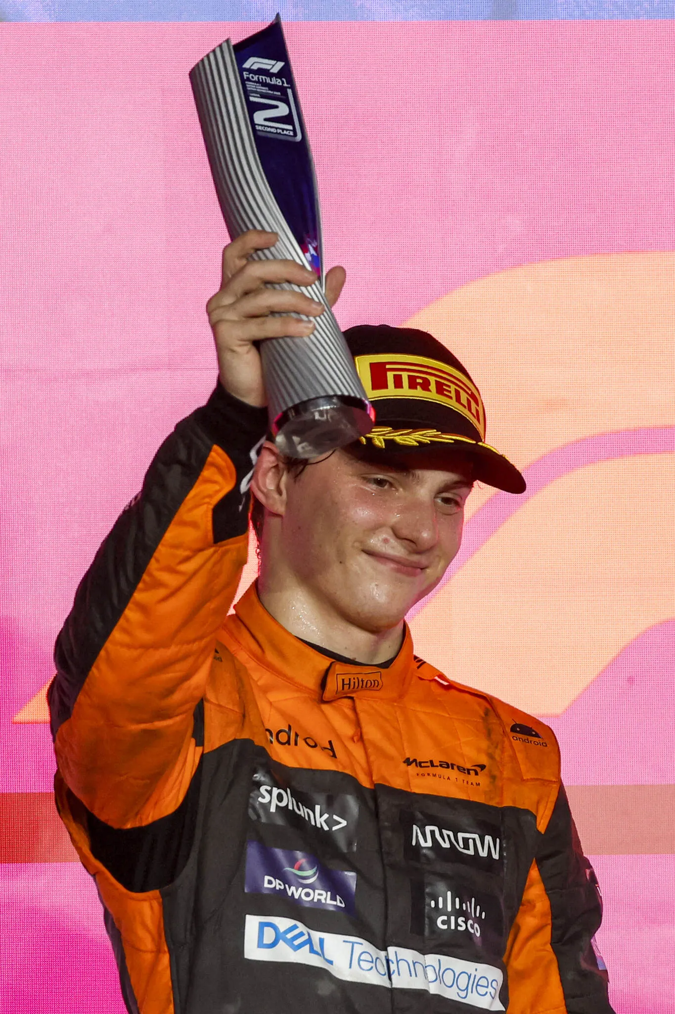 Oscar Piastri foi o segundo colocado do GP do Catar.