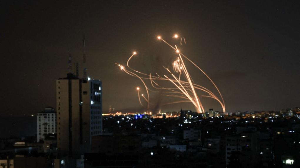 Míssil israelense lançado na Faixa de Gaza