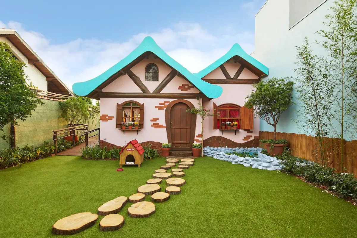fachada da casa da turma da Mônica