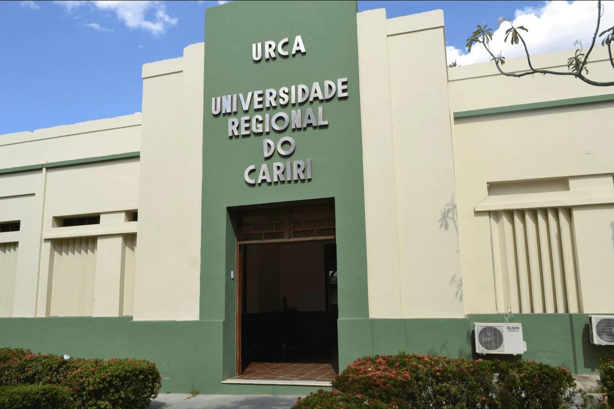 fachada da URCA, que está com inscrições abertas para o vestibular 2024.1