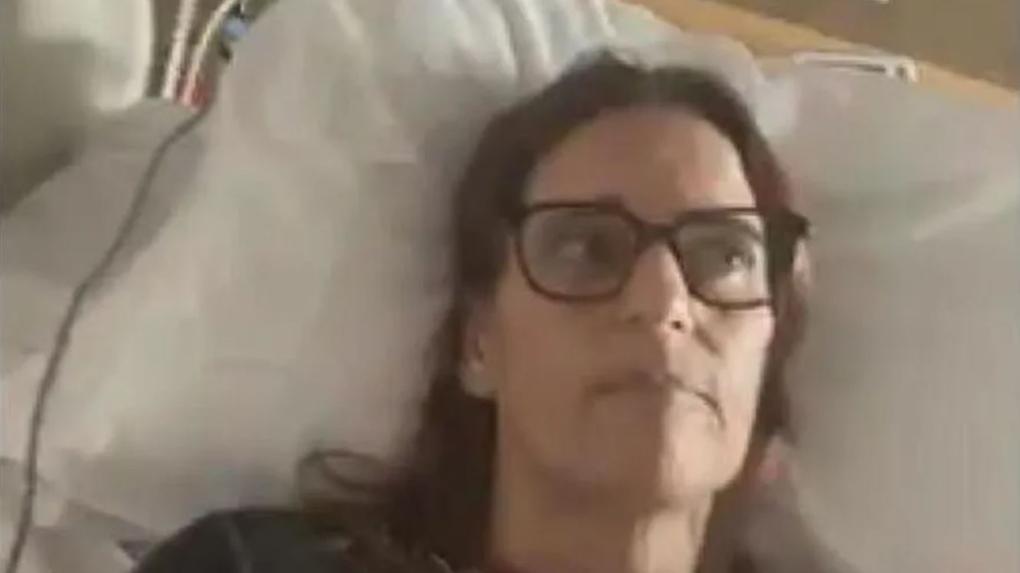 Susan Corie ficou internada no hospital para tratar de uma infecção chamada Febre do Nilo Ocidental