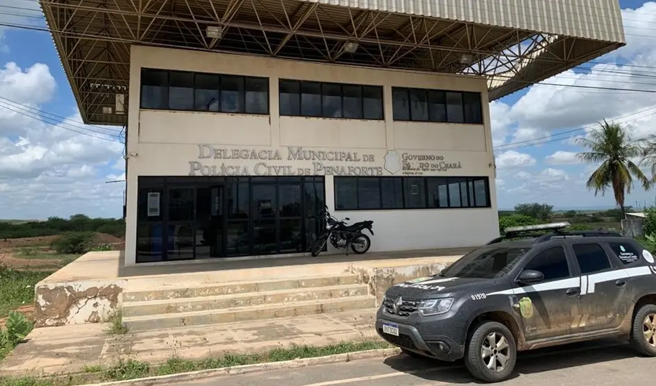 fachada da delegacia de penaforte