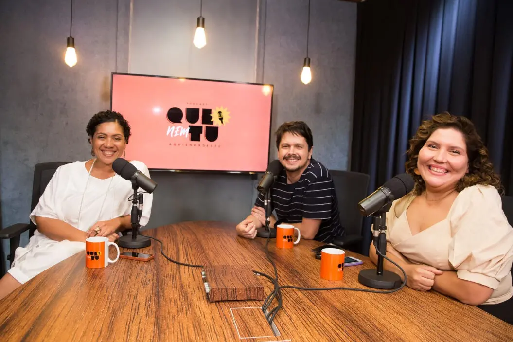 Lorena Nunes, Alan Barros e Karine Zaranza