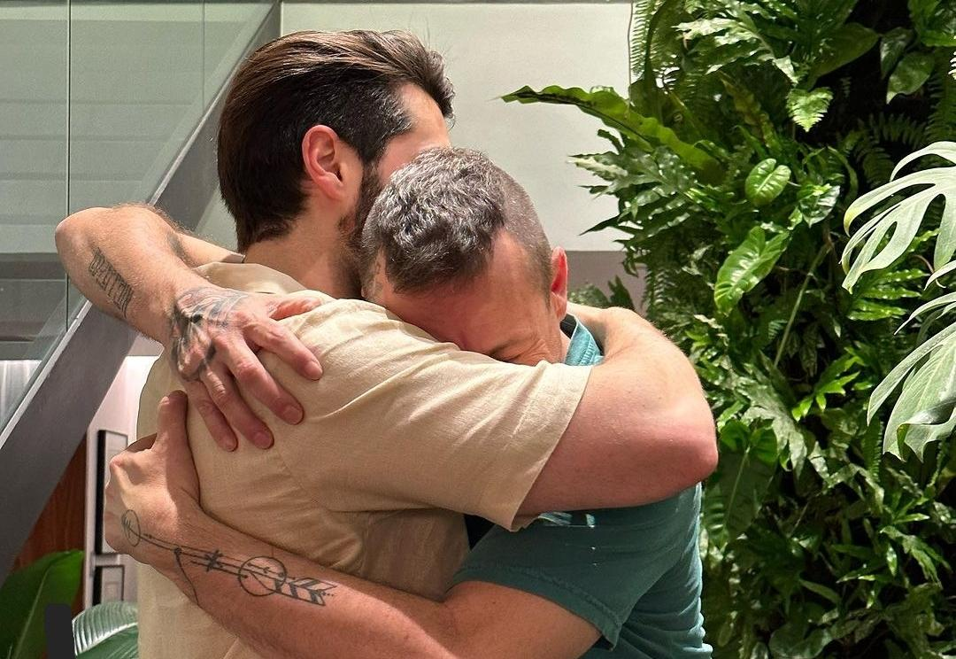 Alok e pai em reencontro na cidade de São Paulo após DJ deixar território em conflito de Israel