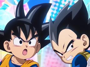 Goku e Vegeta aparecem em teaser como crianças