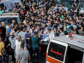 População lota hospitais na Faixa de Gaza