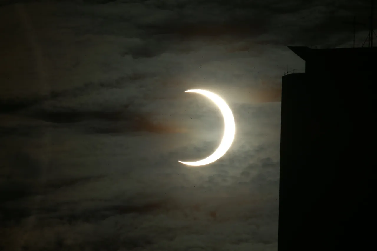 Eclipse solar em Fortaleza