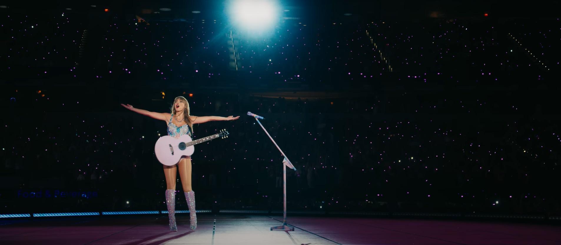 Cena do filme The Eras Tour de Taylor Swift