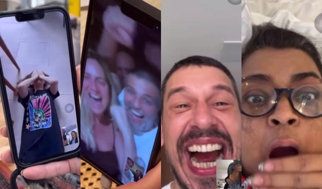 Print de vídeo viral de Fê Paes Leme