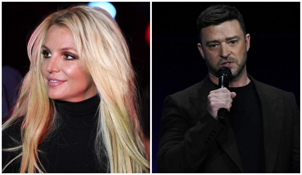 Justin e Britney em fotos separadas