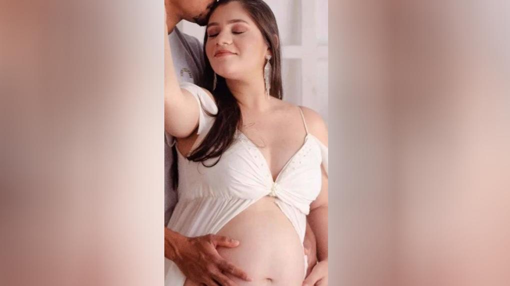 foto de grávida que perdeu filhas que nasceram mortas e depois faleceu em sobral