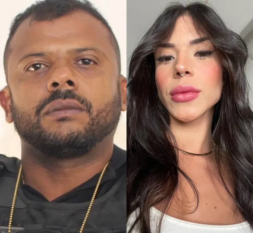 Montagem entre Da Cunha e Betina Grusiecki