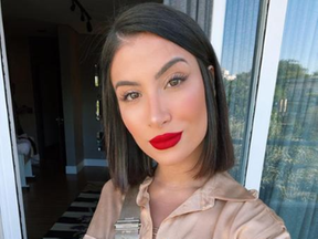Selfie de Bianca Andrade 'Boca Rosa'