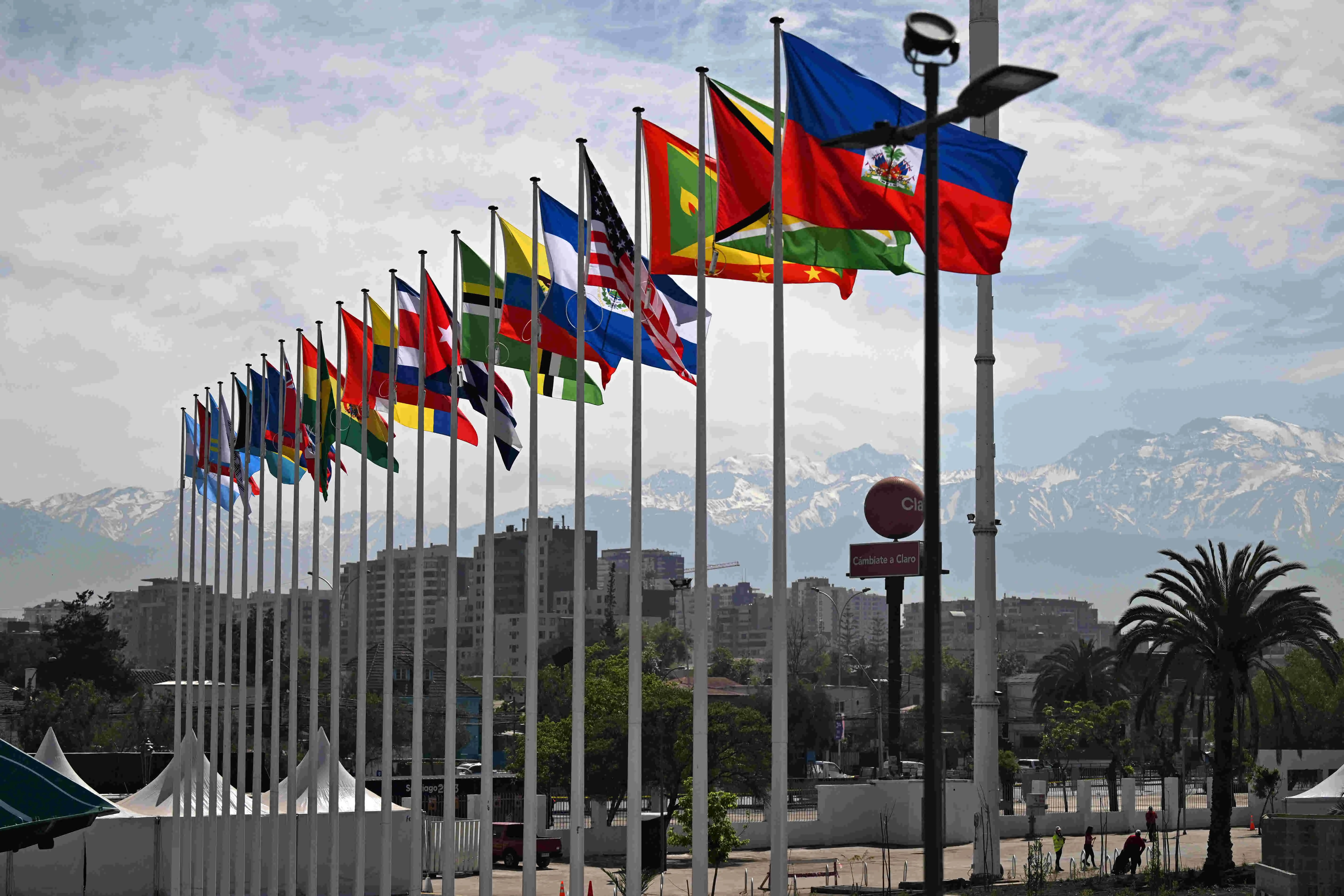 41 países do continente americano participam do Pan de Santiago.