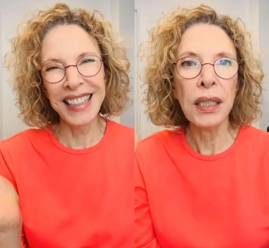 Imagem da jornalista e apresentadora Marília Gabriela