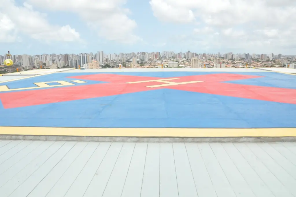 heliponto ijf sem funcionar