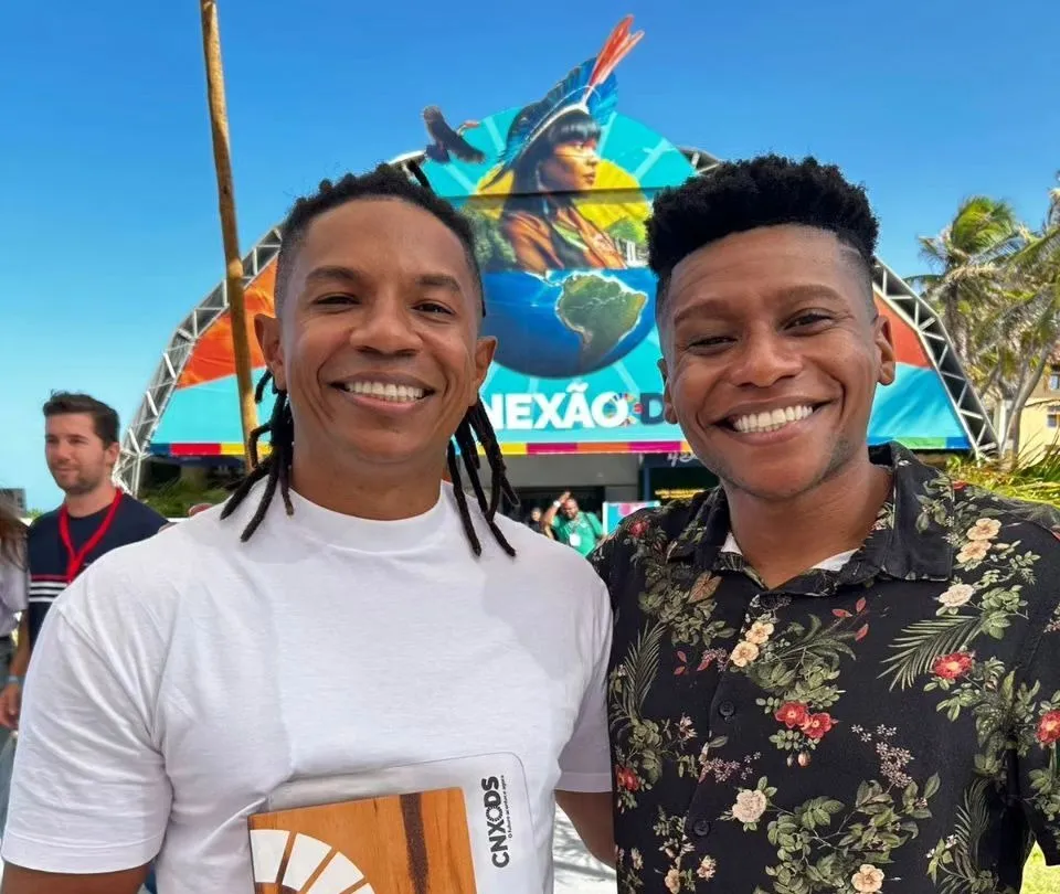 Igor Leo Rocha e Arthur Lima, fundadores da AfroSaúde