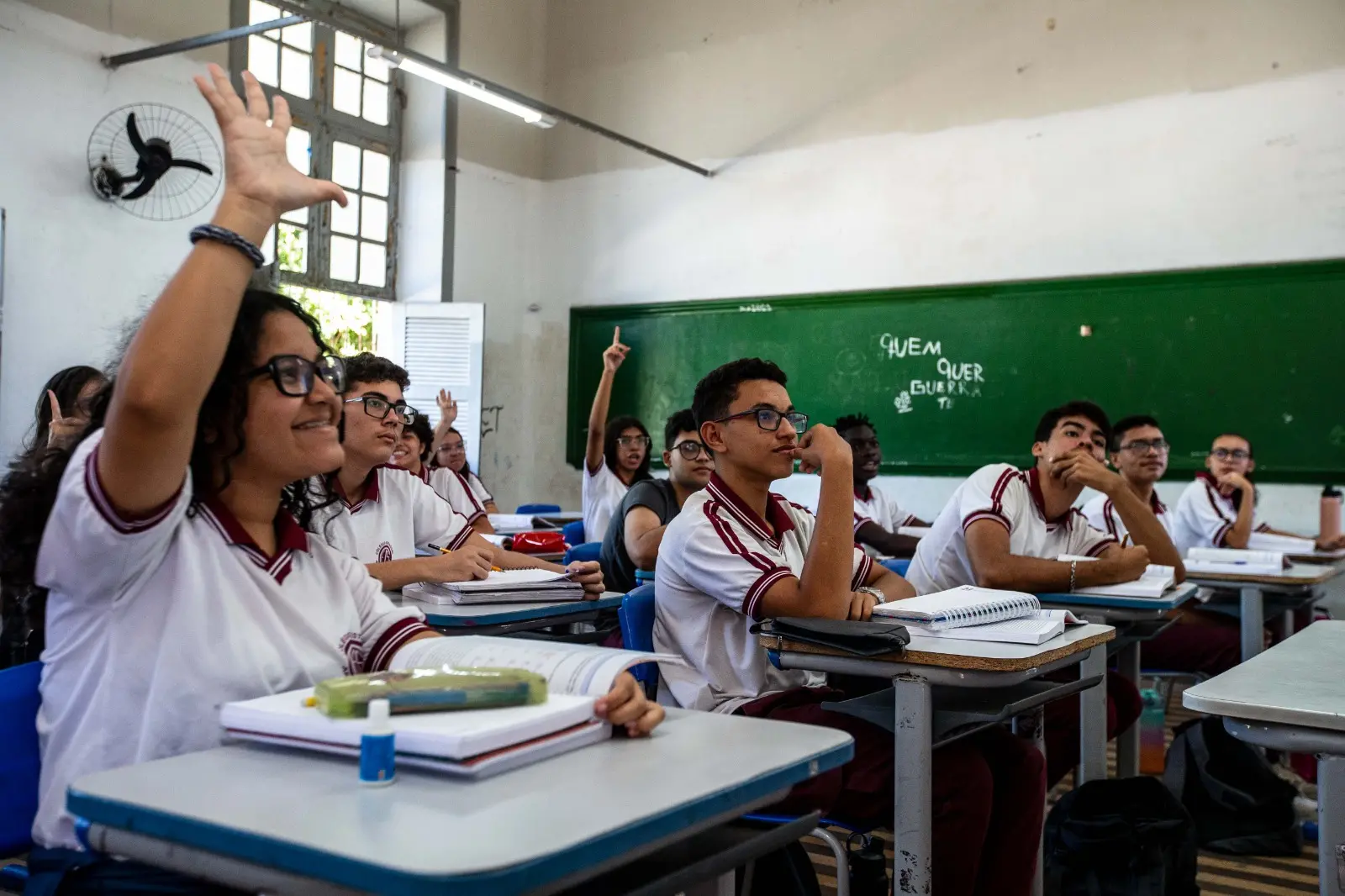 Salas de aula do Justiniano de Serpa
