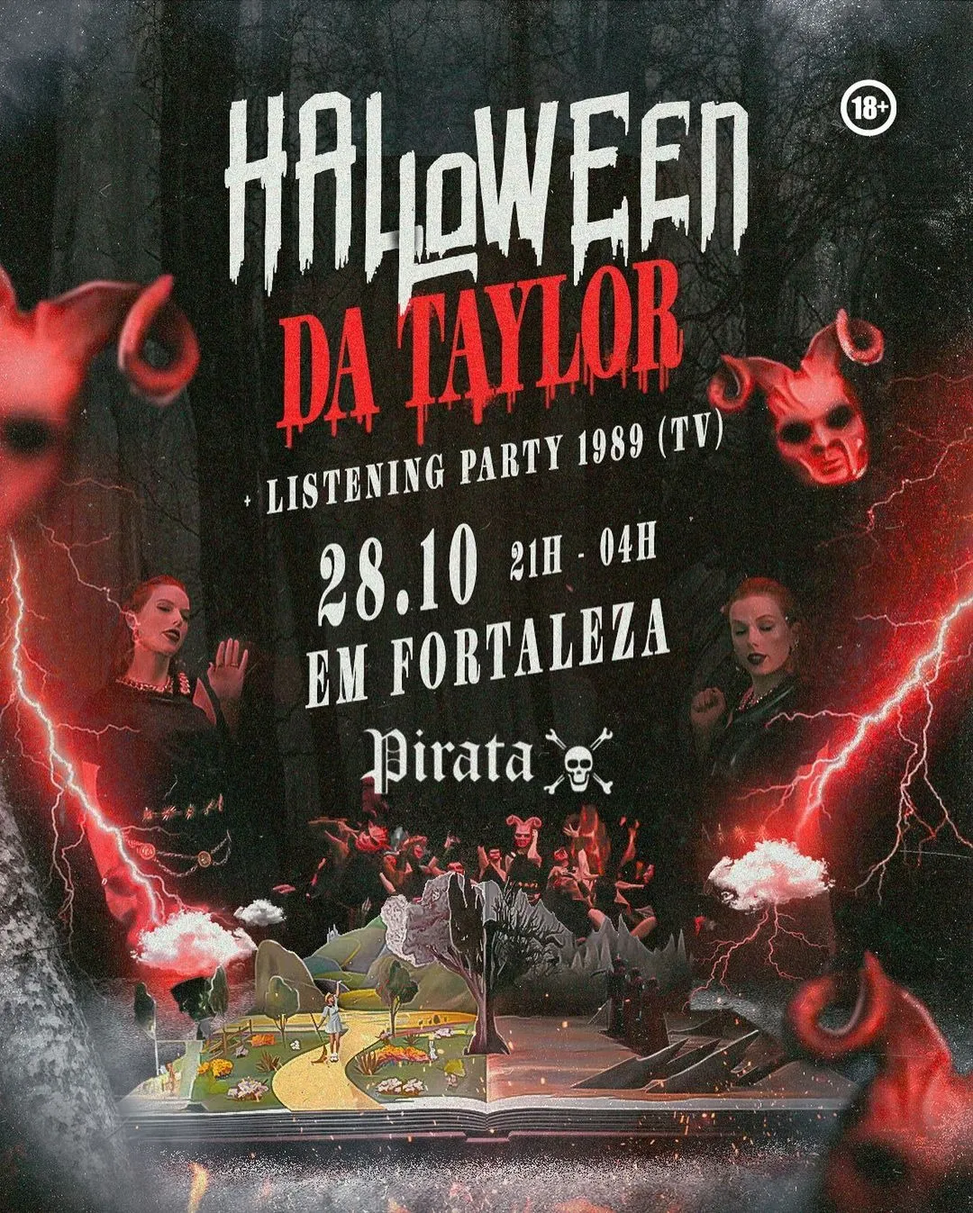 O Halloween da Taylor vai acontecer no sábado, dia 28 de outubro