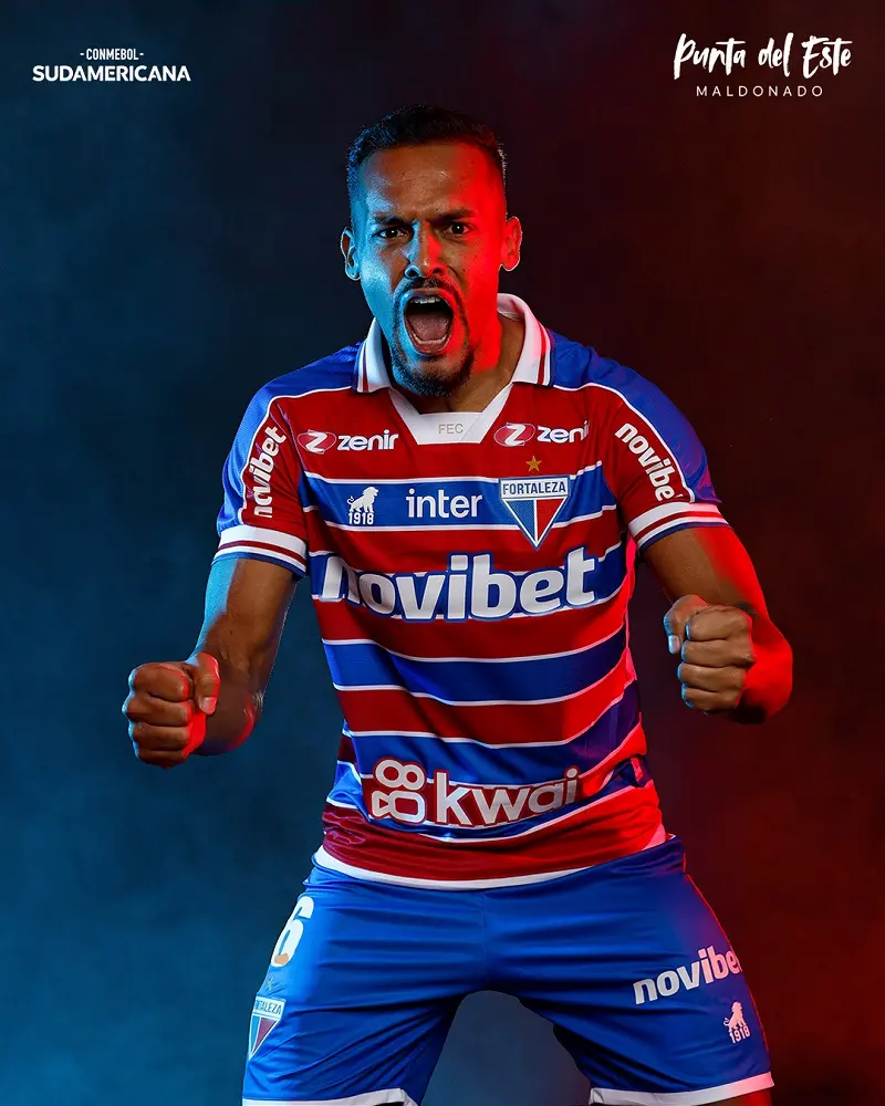 Imagem mostra jogador de futebol