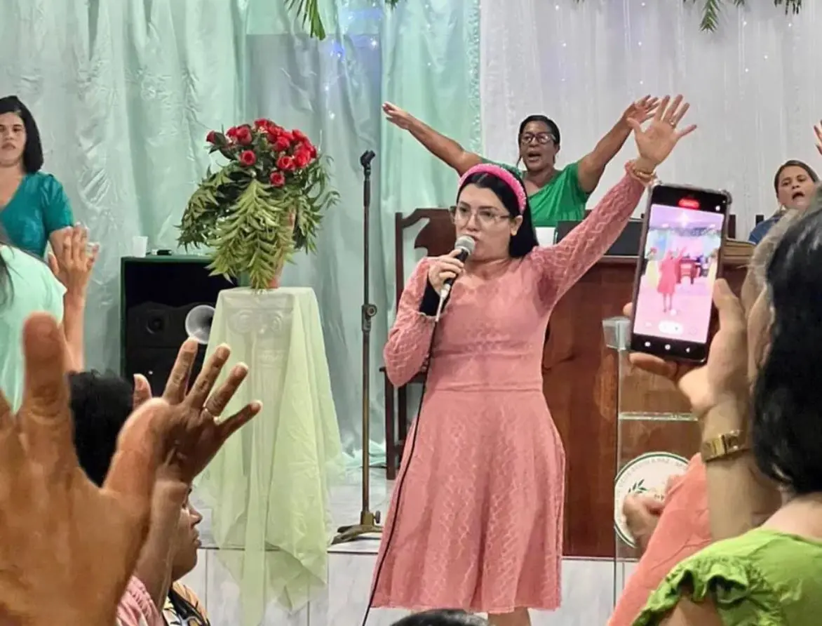 cantora gospel e pastora Sara Mariano