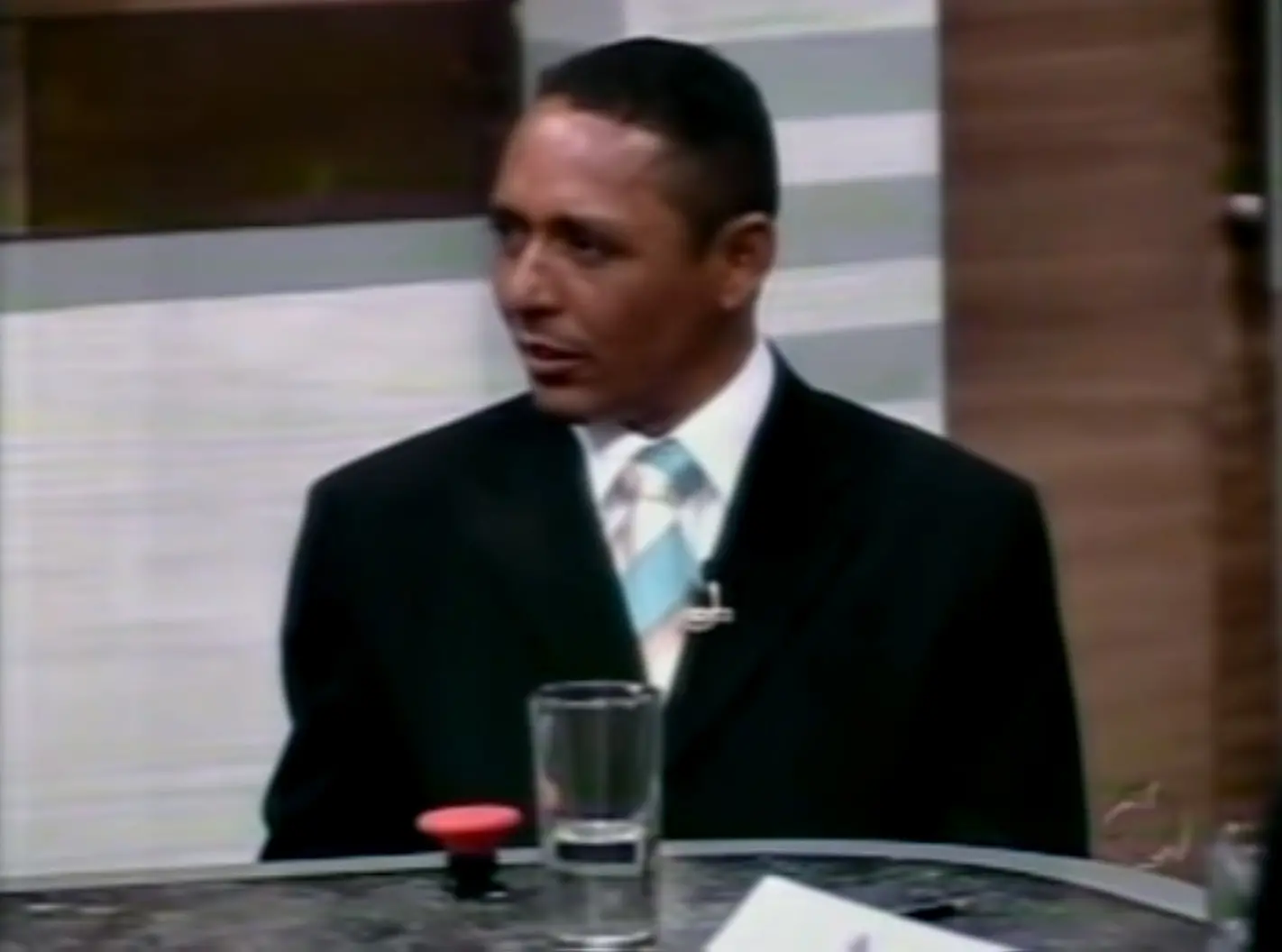 Pirú em participação no quadro 'O Infeliz' no Show do Tom