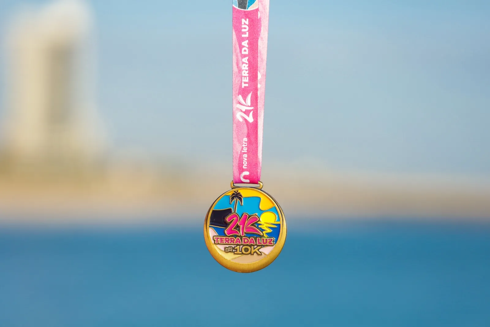 Medalha da corrida.