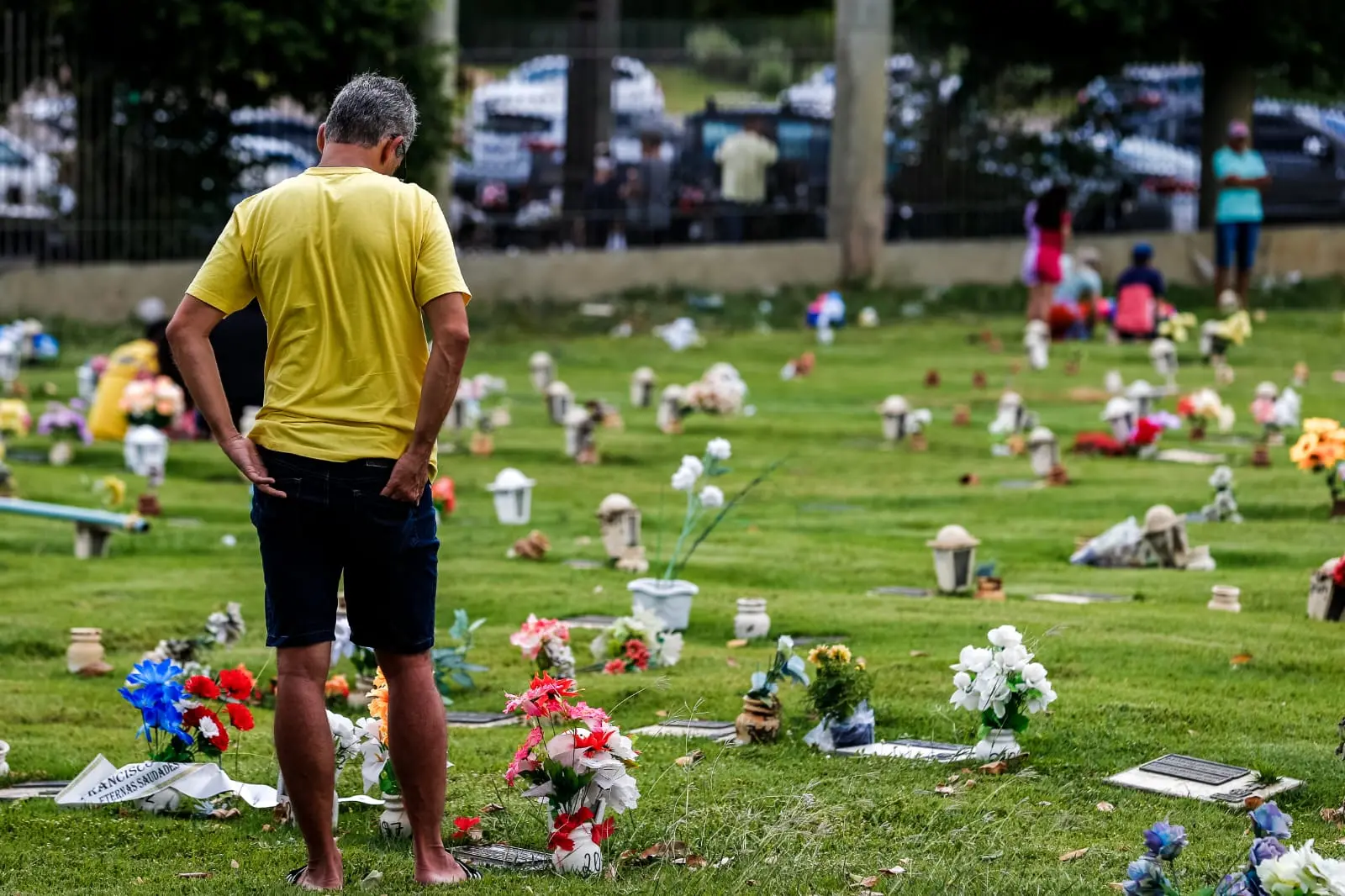 Cemitério Jardim Metropolitano, no município de Eusébio