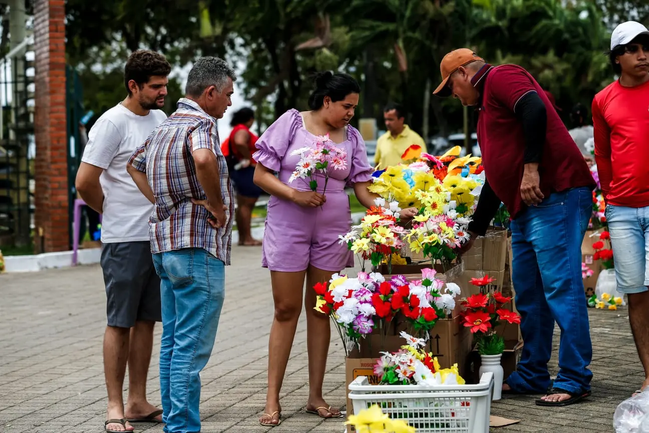 Cemitério Jardim Metropolitano, no município de Eusébio