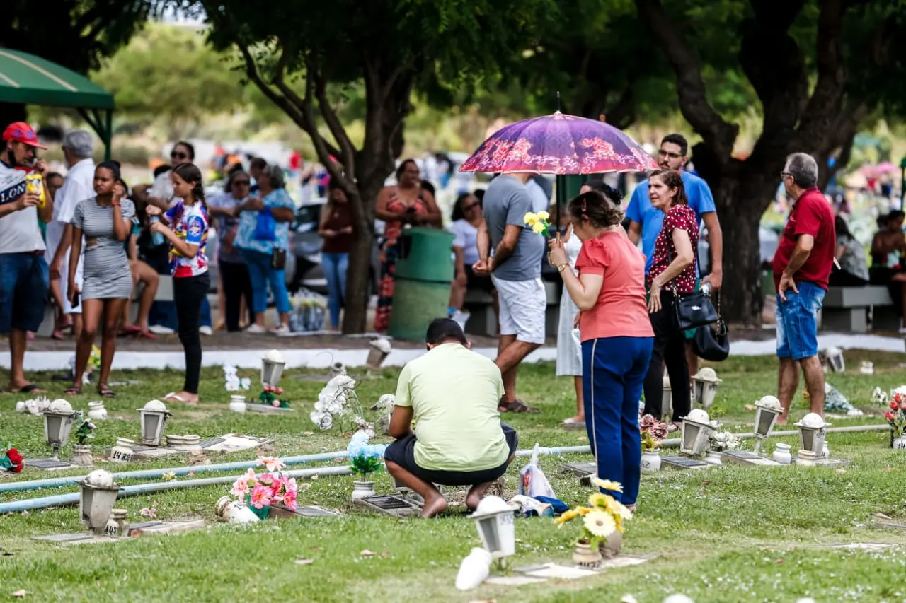 Cemitério Jardim Metropolitano, no município de Eusébio