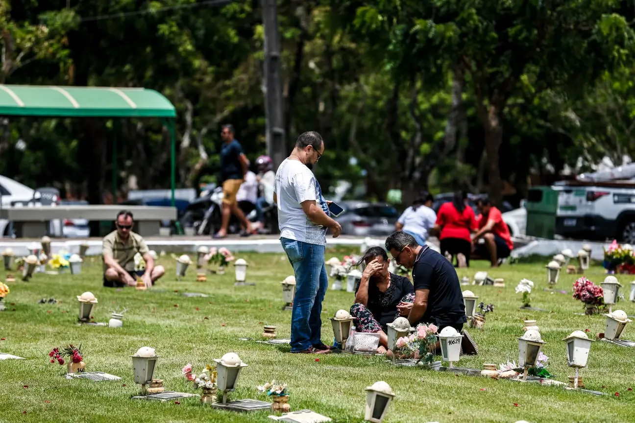 Cemitério Jardim Metropolitano, no município de Eusébio