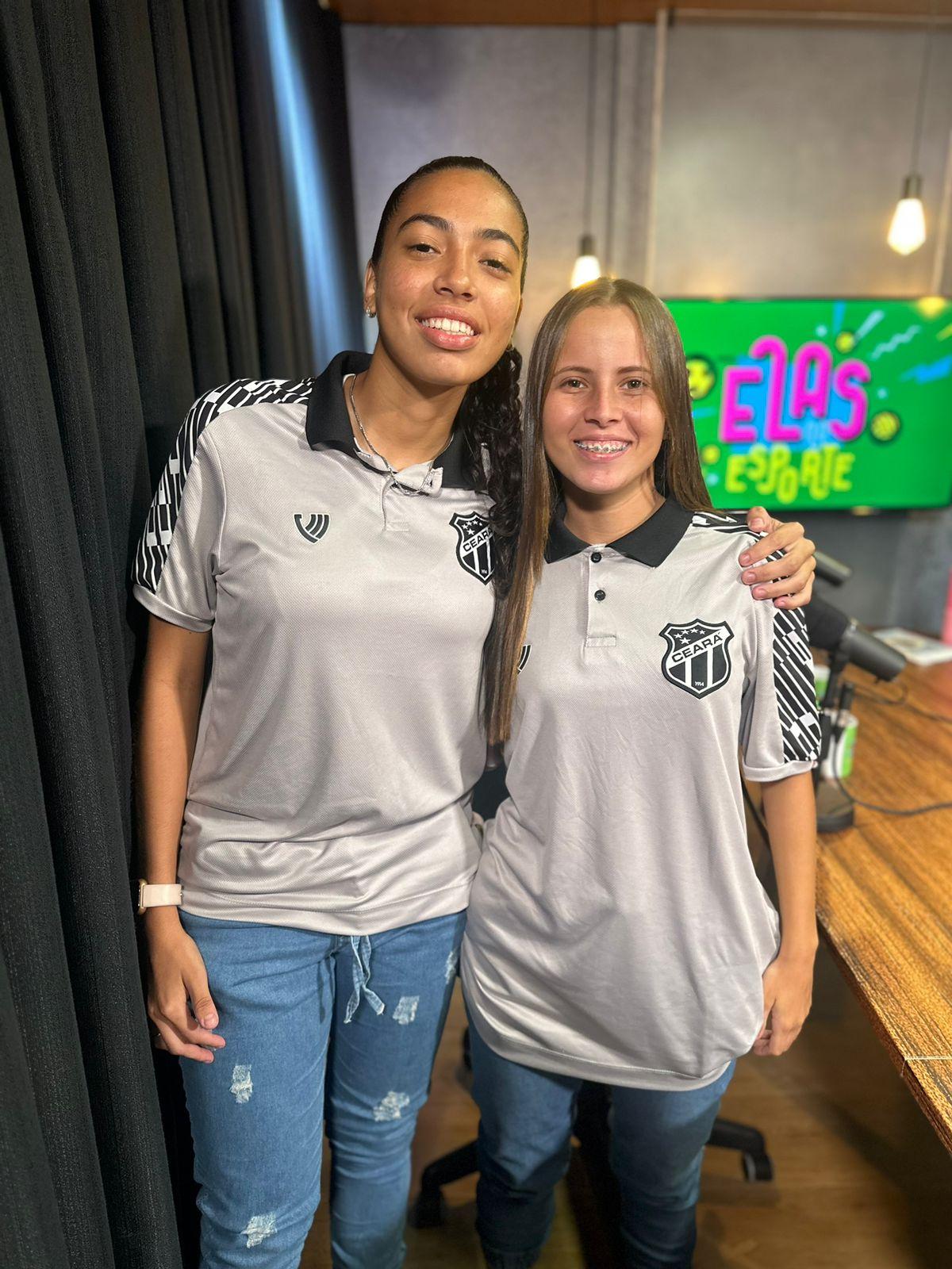 Foto de Késia e Emilly campeãs sub-17