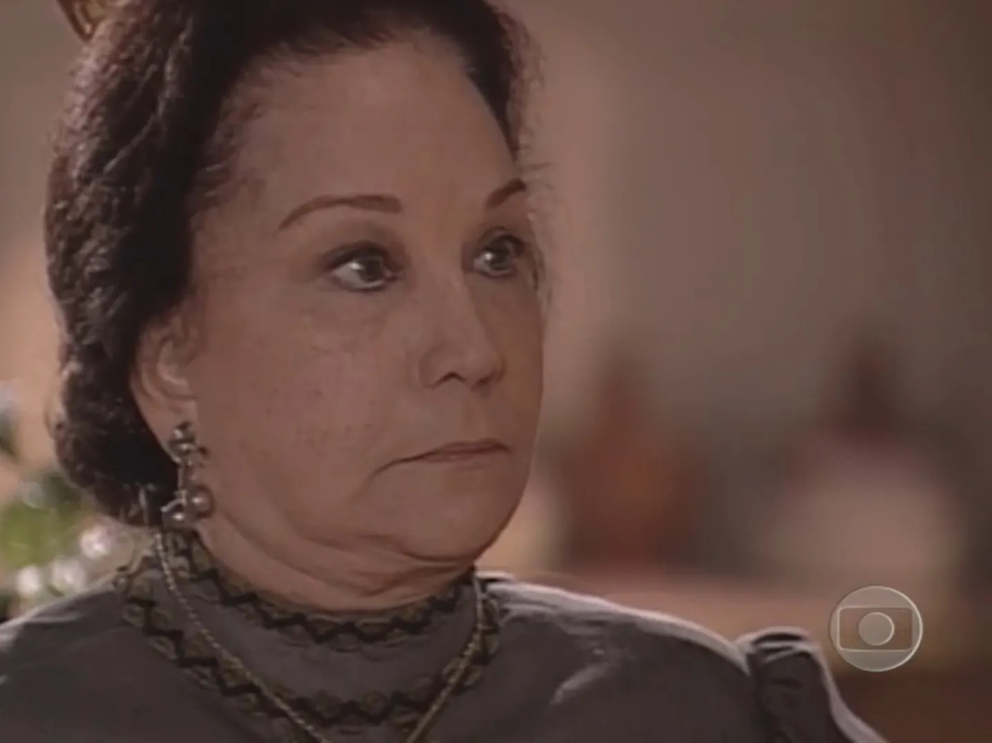 Lolita estava internada no Hospital Nossa Senhora das Neves. Na foto, a atriz na novela 'Terra Nostra'