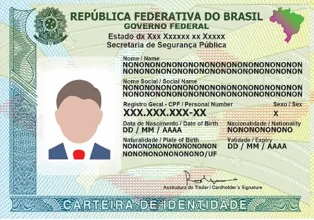 Nova carteira de identidade nacional