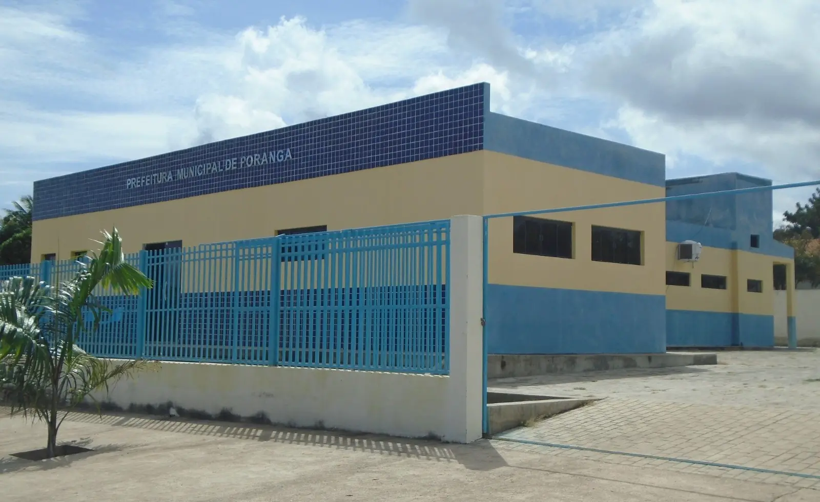 Fachada do Hospital Municipal de Poranga