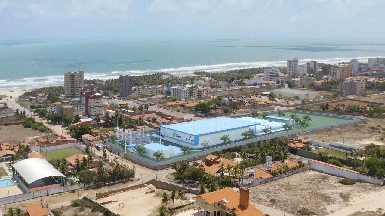 Usina de dessalinização será construída na Praia do Futuro e tem a proposta de garantir segurança hídrica ao Ceará