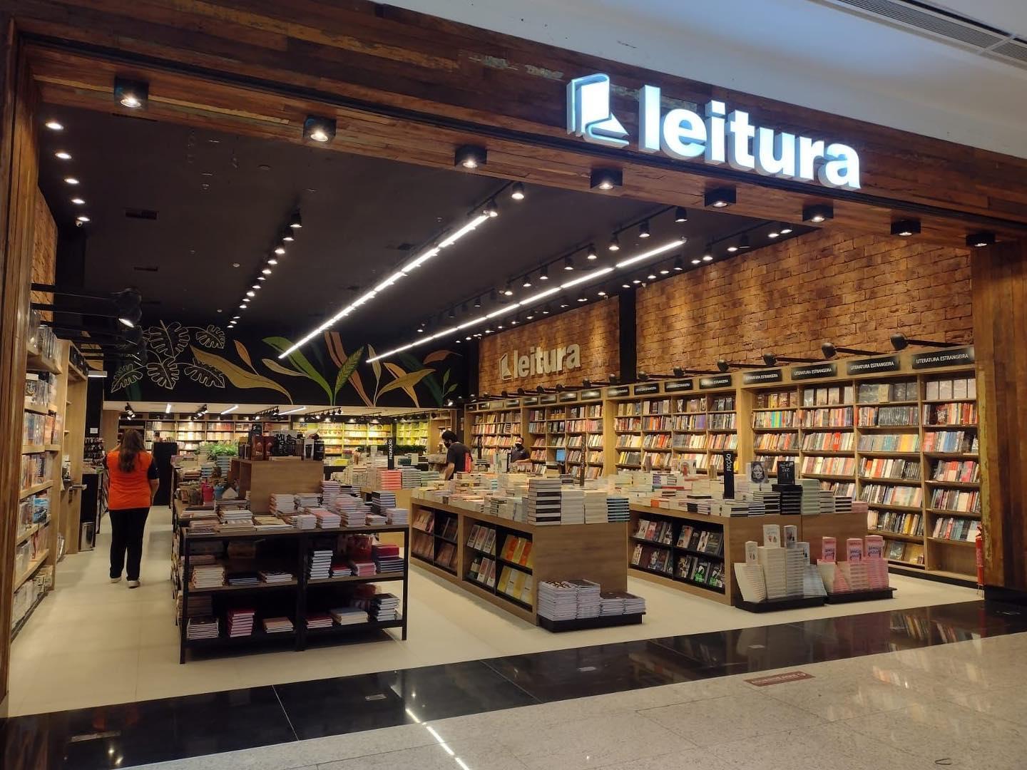 fachada da livraria leitura