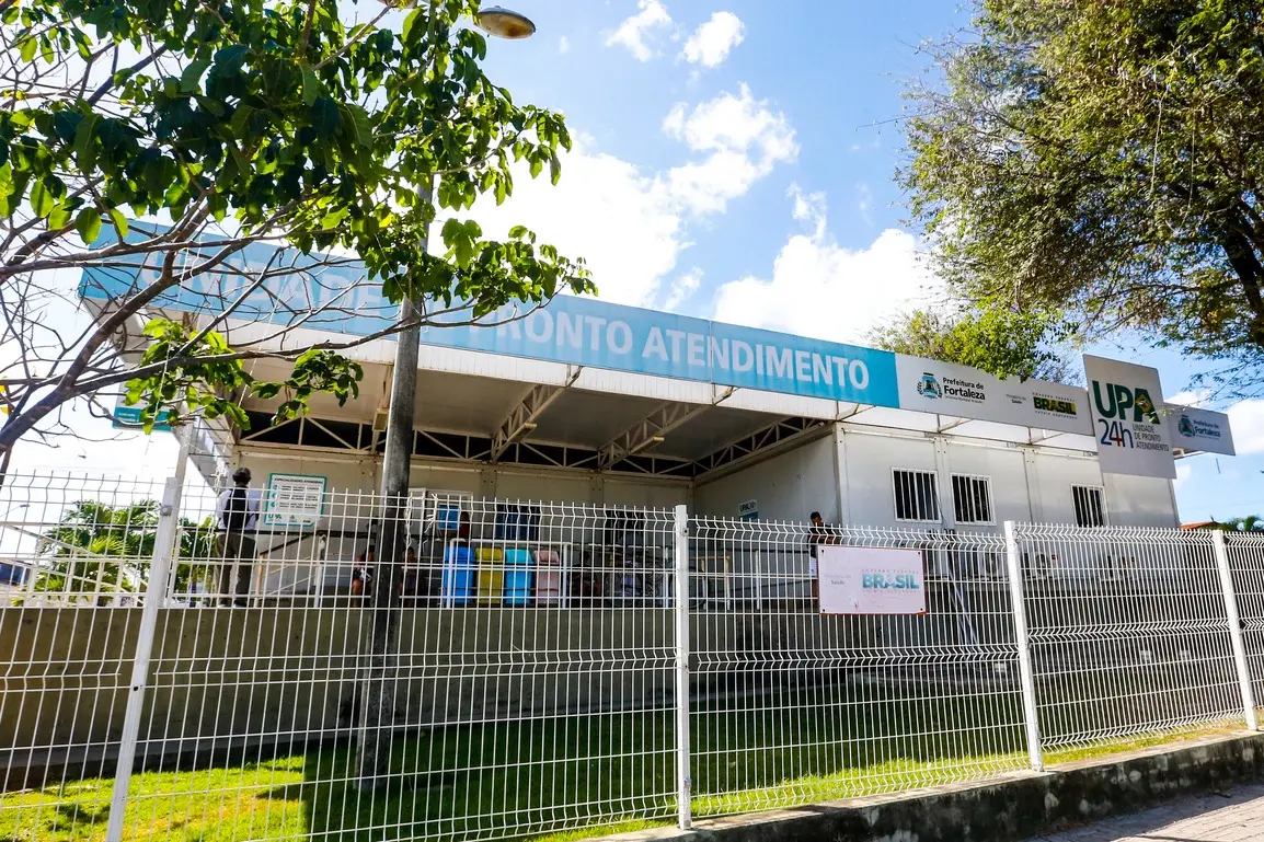 Fachada UPA Bom Jardim.