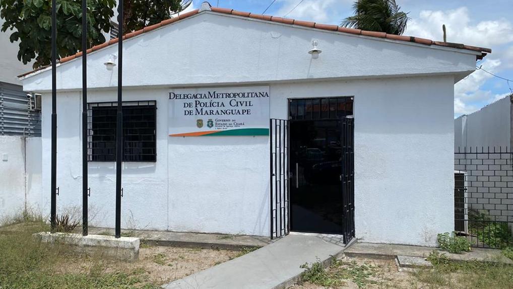 Fachada Delegacia Metropolitana de Polícia Civil de Maranguape