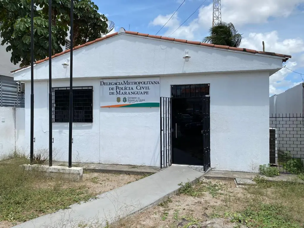 Fachada Delegacia Metropolitana de Polícia Civil de Maranguape