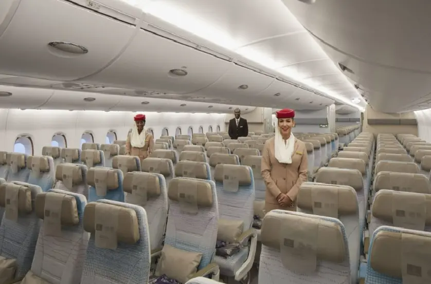 Classe econômica do A380