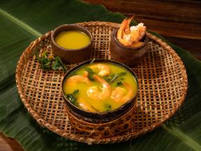 Menu degustação do restaurante Tipiti oferta tacacá entre as opções de pratos típicos do Pará