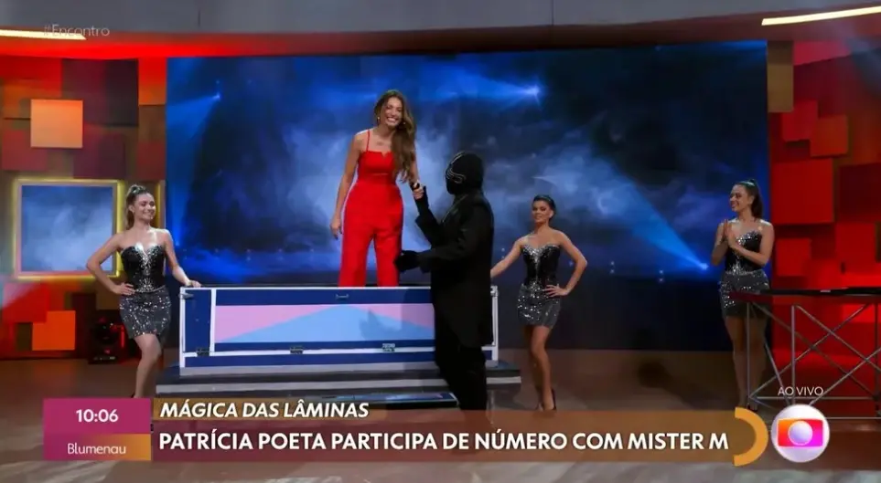 Mister M no Encontro com Patrícia Poeta