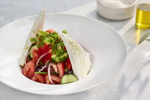 Salada de tomate do Milos