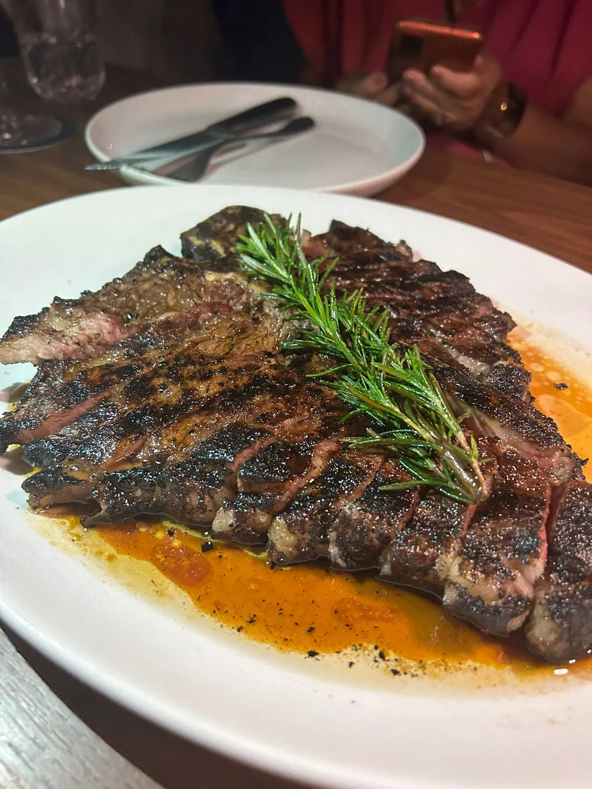 T-Bone de Black Angus do 11 Woodfire