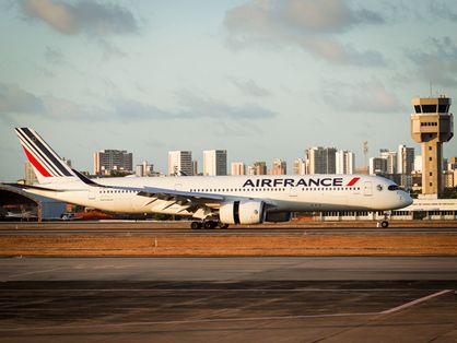 A350 da Air France no Aeroporto de Fortaleza